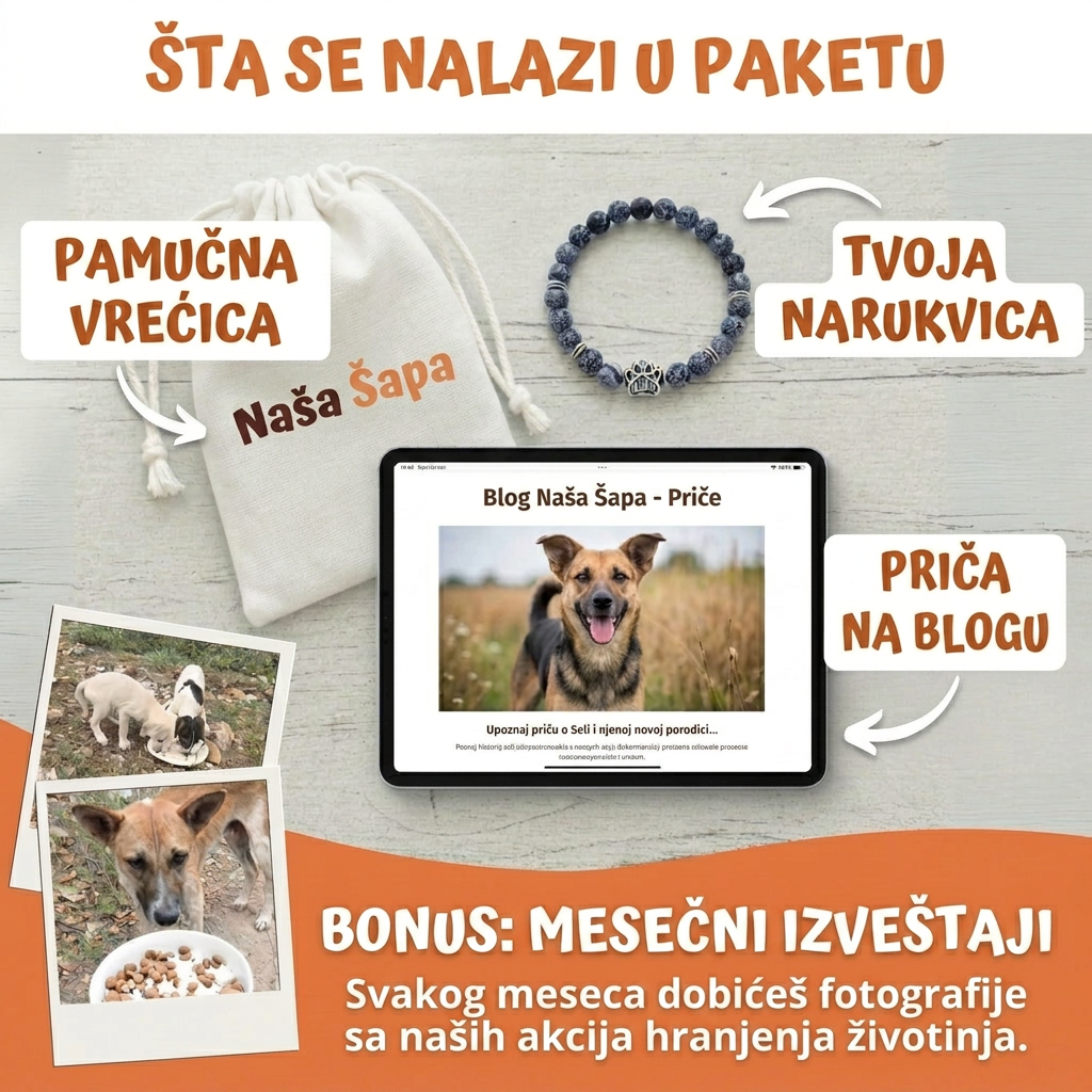 Narukvica - Crni Dijamant